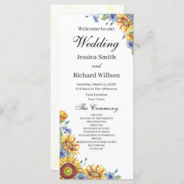 ウクライナ水彩結婚式 プログラム