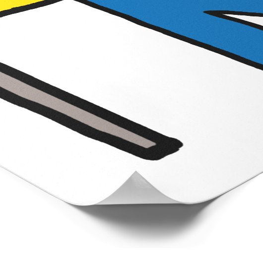 ウクライナ無料 ポスター (角)