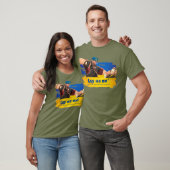 ウクライナ特殊部隊のモットー:"Іду на ви!" Tシャツ (ユニセックス)