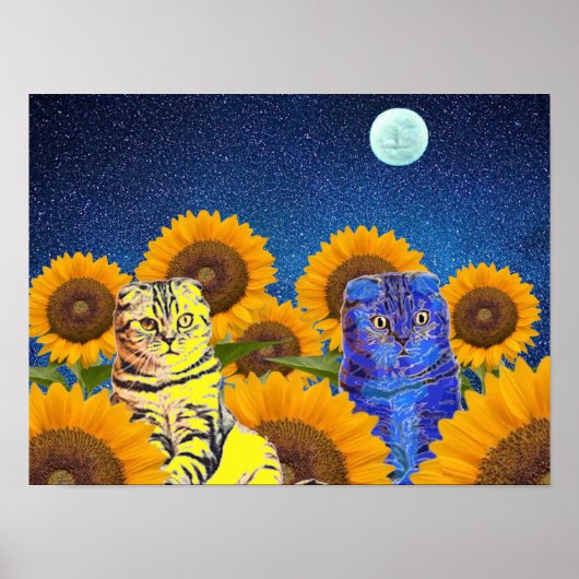 ウクライナ猫 ポスター (正面)