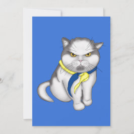 ウクライナ猫 招待状