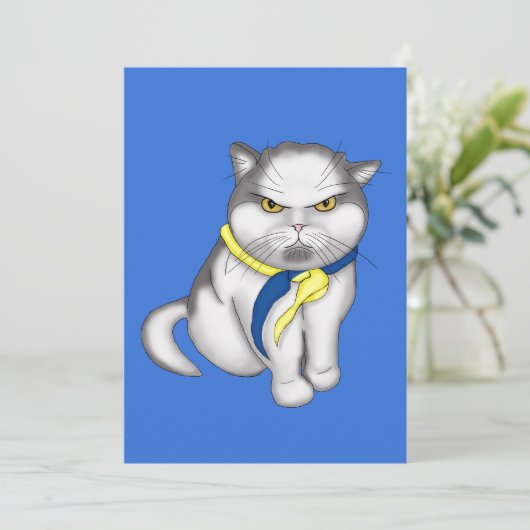 ウクライナ猫 招待状 (スタンド正面)
