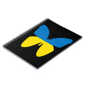 ウクライナ産の蝶 ノートブック (左側)