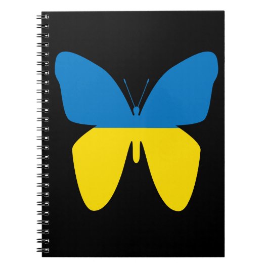 ウクライナ産の蝶 ノートブック (正面)