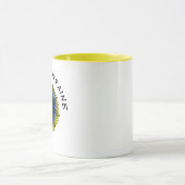 ウクライナ祈ヒマワリとクロスマグ用 マグカップ (中央)