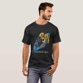 ウクライナ空軍戦闘機(パイロットU) Tシャツ (正面フル)