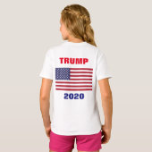 ウクライナ系アメリカ人のトランプ！ Tシャツ (裏面フル)