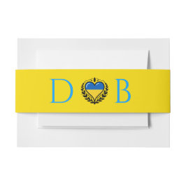 ウクライナ結婚夫婦 招待状ベリーバンド