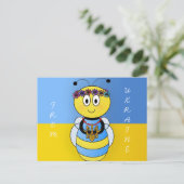 ウクライナ蜂シリーズ ポストカード (スタンド正面)