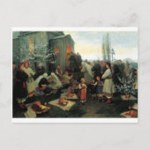 ウクライナ語イースターかvelykのDenの天恵 シーズンポストカード (正面)