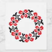 ウクライナ語 ワインラベル (シングルラベル)