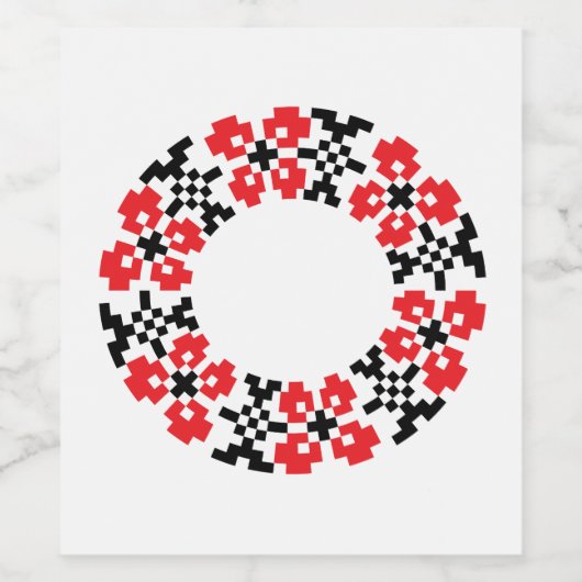 ウクライナ語 ワインラベル (シングルラベル)