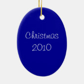 ウクライナ語ChristmasCarollers セラミックオーナメント (裏面)