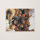 ウクライナ語KozakyかRepin著コサック人 ジグソーパズル (横)