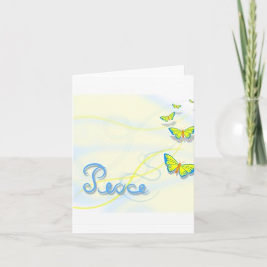 ウクライナ調和：ピースカードの交響曲 カード (正面)