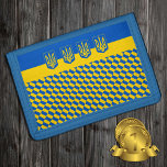 ウクライナ財布、ウクライナ国旗のファッション/スポーツ ナイロン三つ折りウォレット<br><div class="desc">財布：ウクライナ&ウクライナ国旗のファッションデザイン – 私の国、愛国者、スポーツファン/ Україна</div>