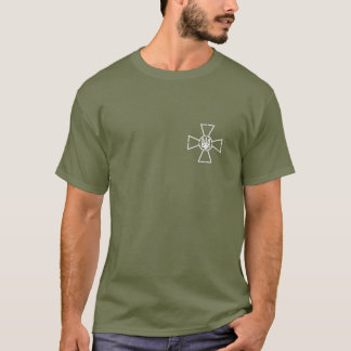 ウクライナ軍がウクライナ軍旗を表す Tシャツ