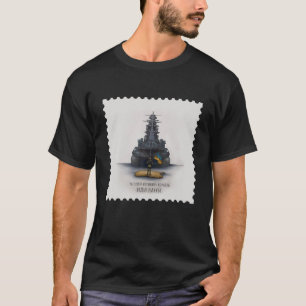 ウクライナ郵便切手ウクライナ国旗の記念 Tシャツ