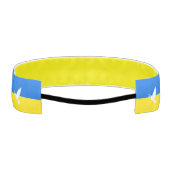 ウクライナ陸上競技用ヘッドバンドをサポート アスレチックヘッドバンド (裏面)