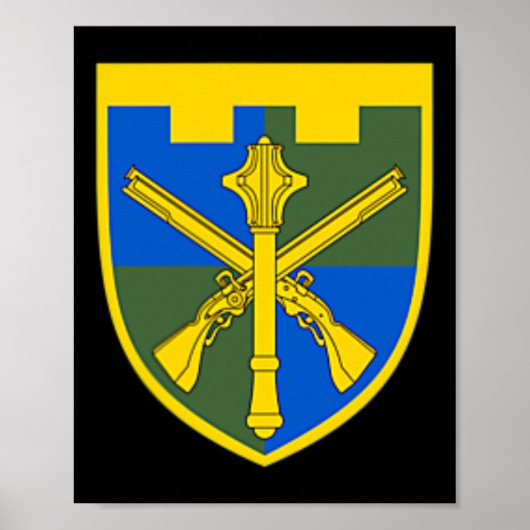ウクライナ領土防衛部隊 ウクライナ軍 ポスター (正面)