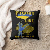 ウクライナ風に戦う クッション (ブランケット)