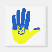 ウクライナ7521-6934 マグネット (正面)