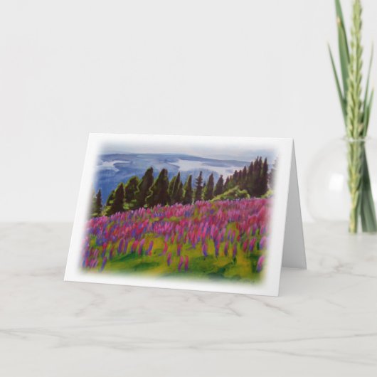 「ウクライナ」の挨拶状 カード (正面)