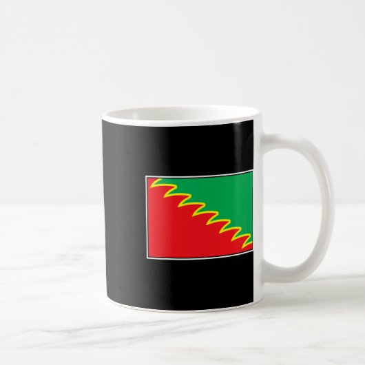 ウクライナ アブディイフカ ドネツク州 旗 コーヒーマグカップ (右)