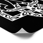 ウクライナ ウクライナ語 キエフ 三叉の旗 19 ポスター (角)