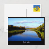 ウクライナ、ウシホロド ポストカード (正面/裏面)