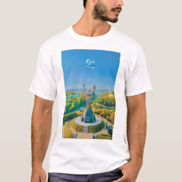 ウクライナ キエフ - 祖国マザーウクライナ記念碑 Tシャツ