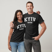 ウクライナ キーウ レトロ スポーツ ヴィンテージ Tシャツ (ユニセックス)