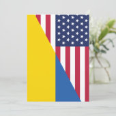 ウクライナ・シェルパ毛布に対する米国の支持 セーブザデート (スタンド正面)