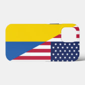 ウクライナ・シェルパ毛布に対する米国の支持 Case-Mate iPhoneケース (裏面 (横))