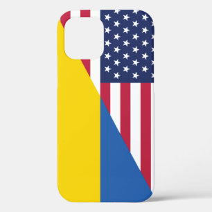 ウクライナ・シェルパ毛布に対する米国の支持 iPhone 12ケース