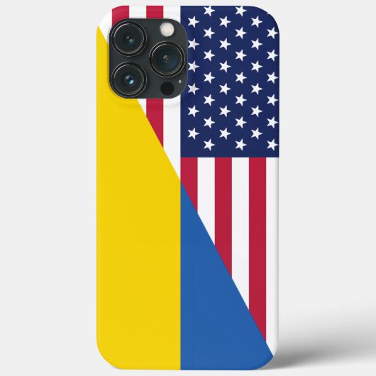 ウクライナ・シェルパ毛布に対する米国の支持 Case-Mate iPhoneケース (裏面)