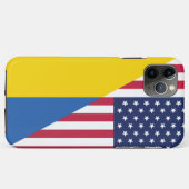 ウクライナ・シェルパ毛布に対する米国の支持 Case-Mate iPhoneケース (裏面(横))