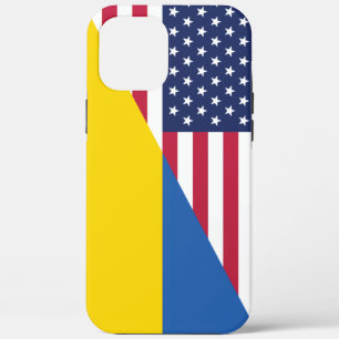 ウクライナ・シェルパ毛布に対する米国の支持 iPhone 12 PRO MAX ケース
