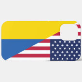 ウクライナ・シェルパ毛布に対する米国の支持 Case-Mate iPhoneケース (裏面 (横))