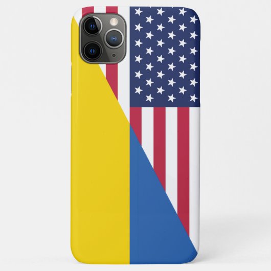 ウクライナ・シェルパ毛布に対する米国の支持 Case-Mate iPhoneケース (裏面)