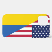 ウクライナ・シェルパ毛布に対する米国の支持 Case-Mate iPhoneケース (裏面 (横))