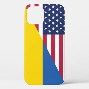 ウクライナ・シェルパ毛布に対する米国の支持 iPhone 12ケース