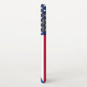 ウクライナ・シェルパ毛布に対する米国の支持 iPhoneケース (左側)