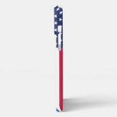 ウクライナ・シェルパ毛布に対する米国の支持 iPhoneケース (左側面)