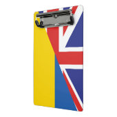 ウクライナ・シェルパ毛布に対する英国の支持 ミニクリップボード (アングル2)