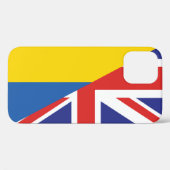 ウクライナ・シェルパ毛布に対する英国の支持 Case-Mate iPhoneケース (裏面 (横))