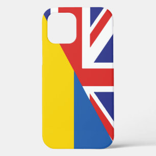 ウクライナ・シェルパ毛布に対する英国の支持 iPhone 12 PROケース
