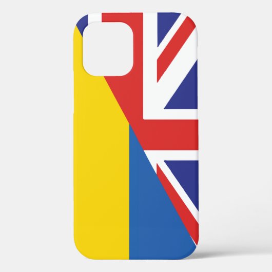ウクライナ・シェルパ毛布に対する英国の支持 Case-Mate iPhoneケース (裏面)