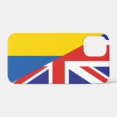 ウクライナ・シェルパ毛布に対する英国の支持 Case-Mate iPhoneケース (裏面 (横))