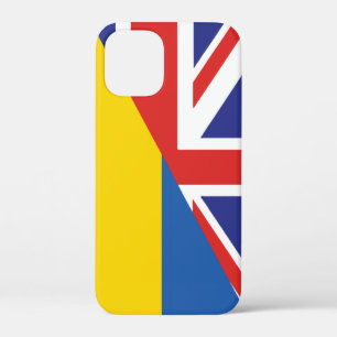 ウクライナ・シェルパ毛布に対する英国の支持 iPhone 12 MINI ケース